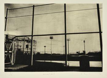 baseball park　（版画集　Yokosuka　Details　より）