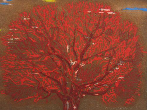 赤い樹